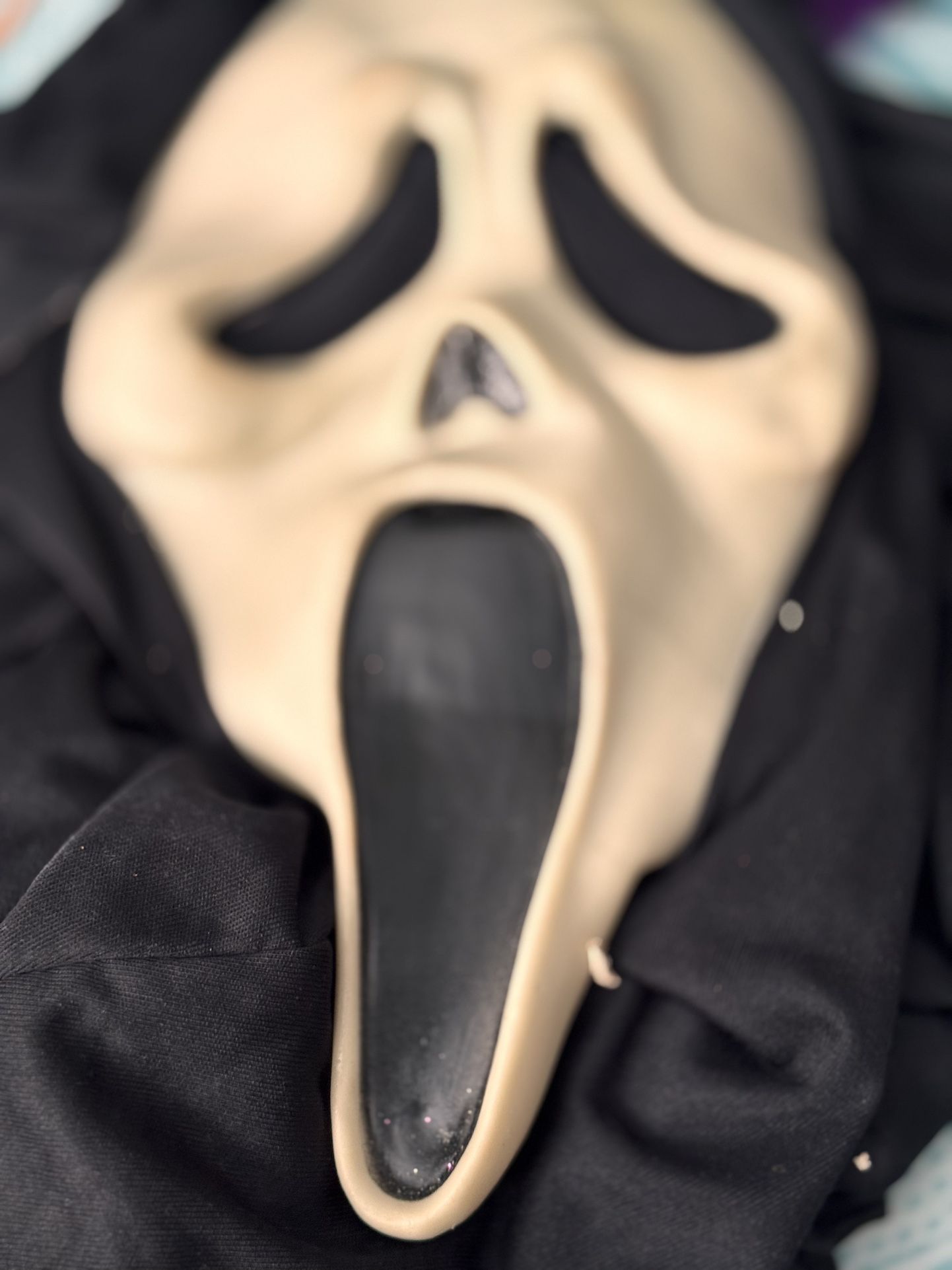 Black cloth With Mask Costume