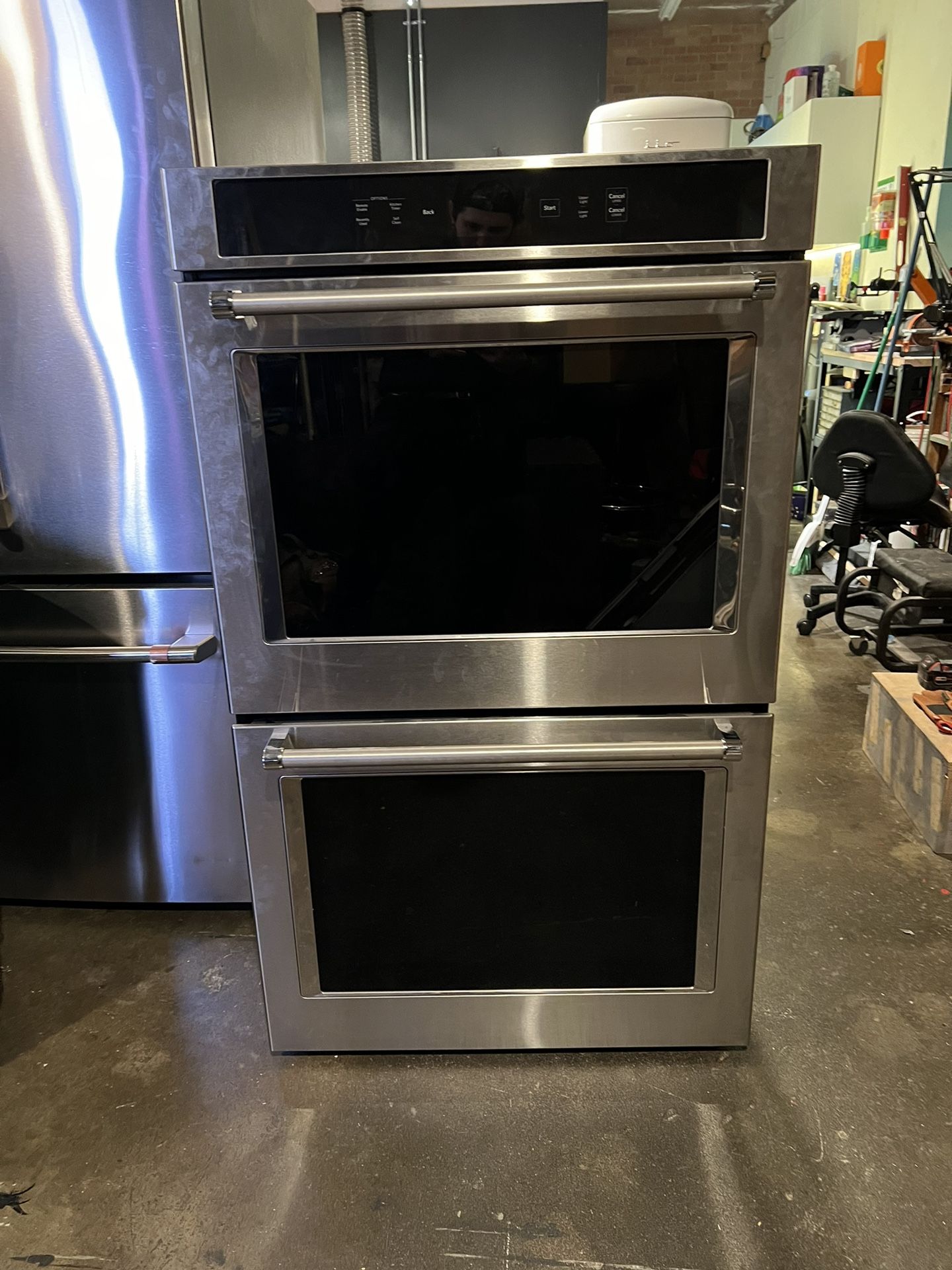 Kitchenaid Double Oven, Model# KODE900HSS00, Stainless Steel/black