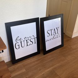 LARGE BE OUR GUEST PICTURES