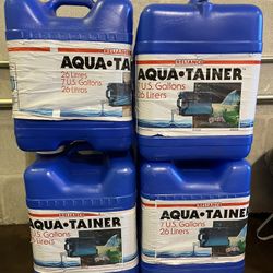 7 Gallon Water Containers /Dispensers 