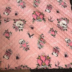 Ed Hardy Quilt Set