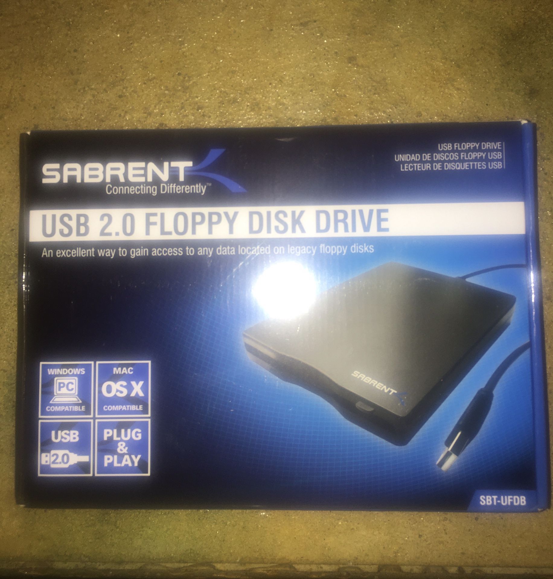 New USB 2.0 Floppy Disc Drive