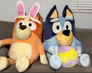Giant Bluey and Bingo Plush