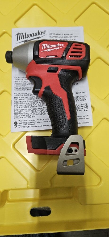 Milwaukee 18V Cordless 1/4 in. Hex Impact Driver (Tool-Only)
