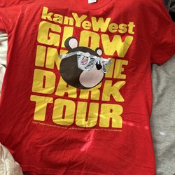 Kanye West Takashi Murakami Glow In The Dark Your 2007 T Shirt, Size Large