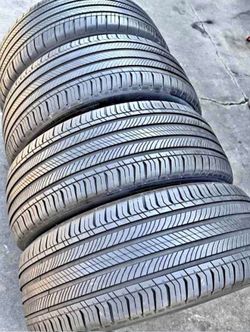 235-45-18 Michelin vendo un set de llantas usadas excelente condiciones de vida las 4 ✅🤩I am selling a set of used tires, all 4 in excellent living c