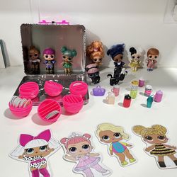 LOL Surprise ! Tin Lunch Box Size 5.5"x 4"x 2.5" Lol Surprise Doll mini  Lol Surprise Dolls Piano King Boys Series 