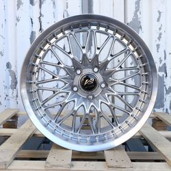 Set of 18” Inch Work VSXV Style Wheels 18x8.5/9.5 +35 5x114.3 Hyper Black Rims Set of 4 New