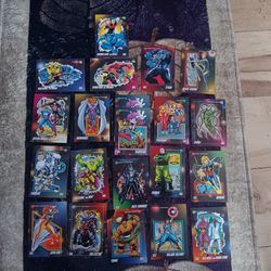 1992 Skybox.Marvel trading cards