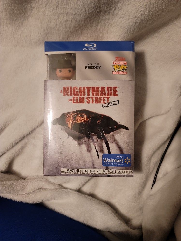 Nightmare on Elm Street Blu Ray Collection WalMart Exclusive with Funko Pop