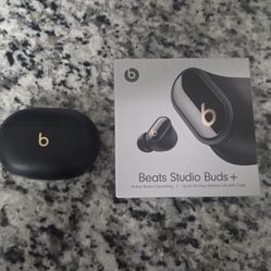 Beats Studio Buds Plus Wireless Bluetooth Earbuds (Black/gold)