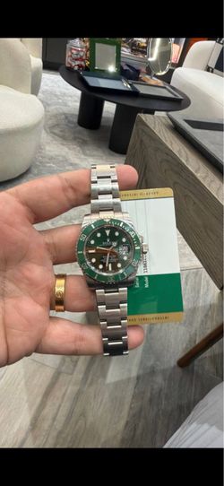 Rolex hulk 116610lv 2015 mint condition complete full set