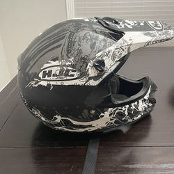 HJC CS-MX-2 Helmet Size XXL With L/XL FOX RACING CHEST PROTECTOR