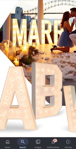 Maccari  4Ft letters and numbers ŕllŕì⁴7