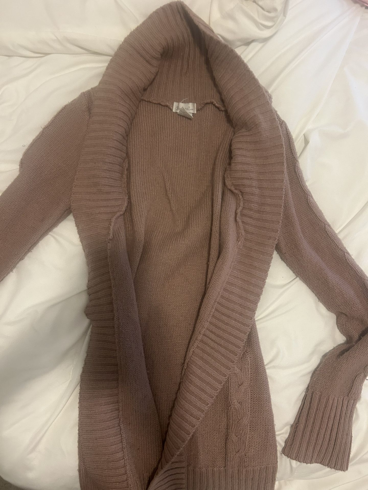 Cozy knit Cardigan From Charlotte Russe