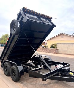 2026 New Dump Trailer 6’4x12’