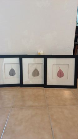15x15 pictures set of three