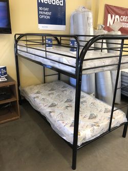 Bunk bed with Mattresses