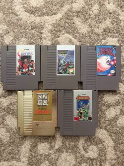 Nintendo nes games 35 each