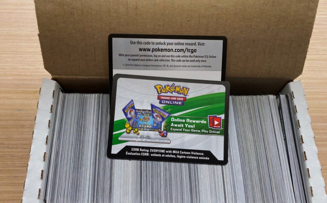 Pokemon Code Cards