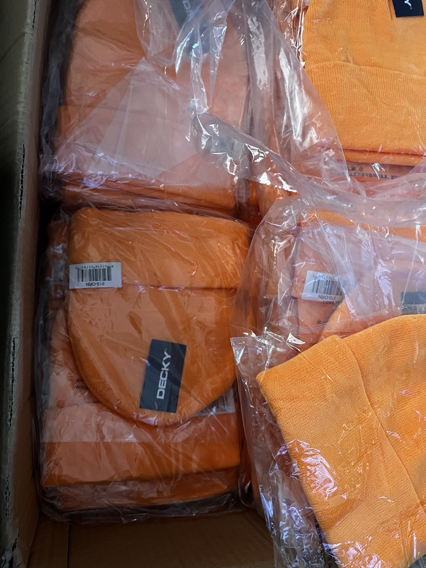 Construction Orange Beanie