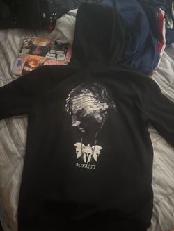 Calm Black and White Hoodie