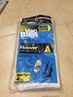 Hoover type A vacuum bag