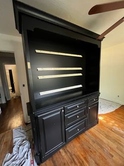 Schuler Black Display Hutch