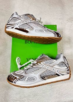 Bottega Veneta Orbit Sneakers Silver