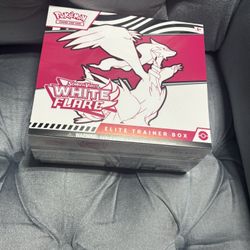 Pokémon Scarlet & Violet: White Flare Elite Trainer Box – SEALED 