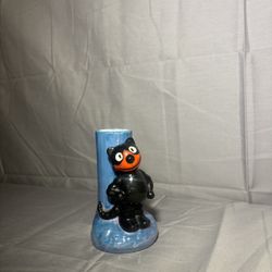 Vintage Felix the Cat Japan Lusterware Bud Vase 5 Inch Collectible