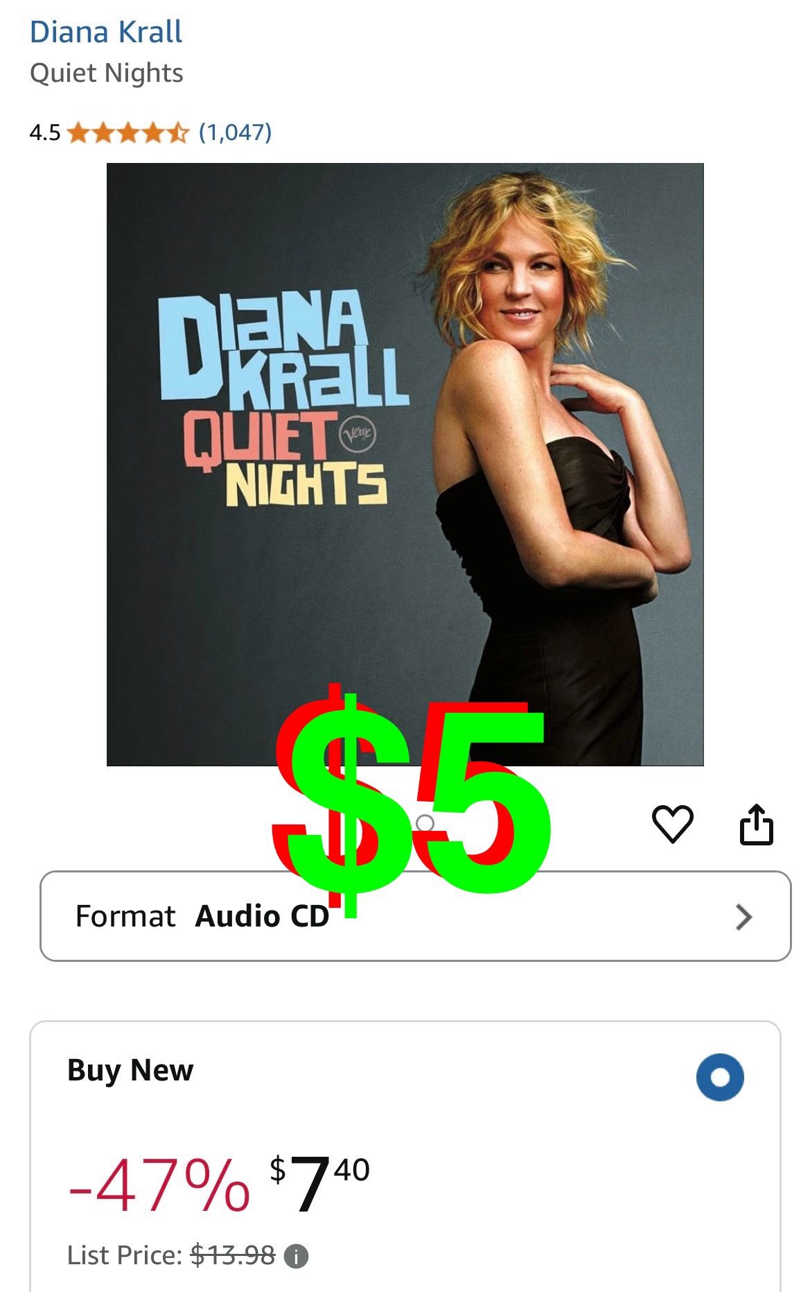 Diana Krall - Quiet Nights