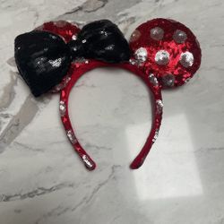 Disney Sequins Minnie Mouse Ears