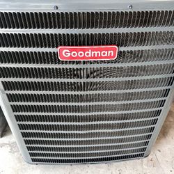 GOODMAN 3-TON HVAC - PRACTICALLY NEW!