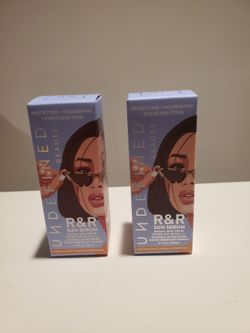 2 NEW Undefined Beauty R&R Sun Serum SPF 50 - Medium Tint