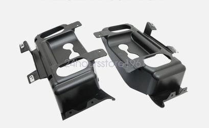 Front Bumper Tow Hook Trim Cover Panel Left & Right For Ford Super Duty 2017-19