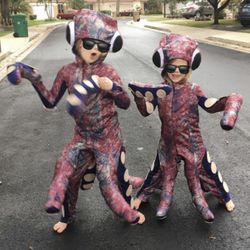 Kids Octopus Costume from Chasing Fireflies - Halloween + great for dress up too! Size 6 + 10