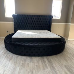 New In Box King Bed Frame +Mattress (Read Description Below)