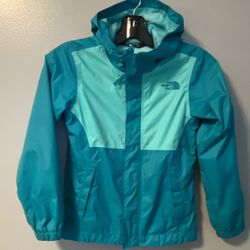 Girls 7-8 North Face Rain Jacket 