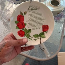 Mother’s Day plate