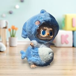 Plush Dolphin Ocean Outfit For Labubu Macaron Ver 1 