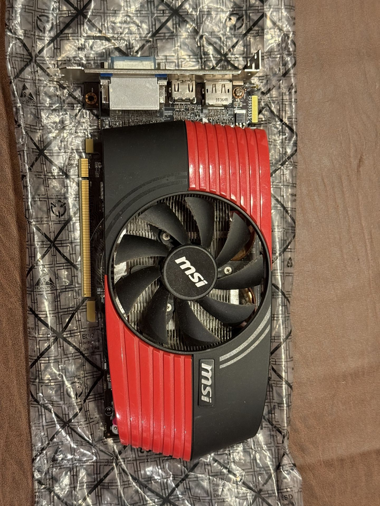 MSI Radeon HD6850 1Gb GDDR5 Video Card GPU R6850-PM2D1GD5