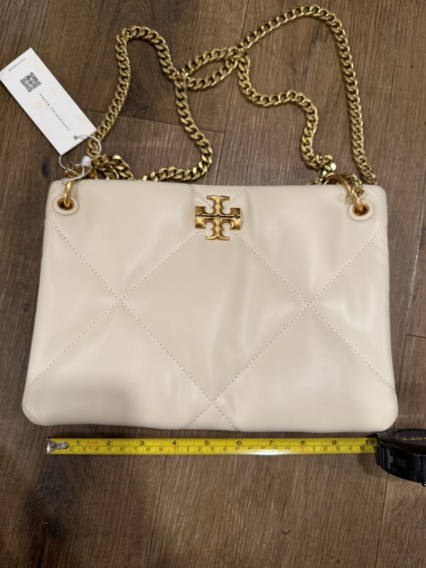 Tory Burch Kira Small Diamond Quilted Leather Shoulder Bag
