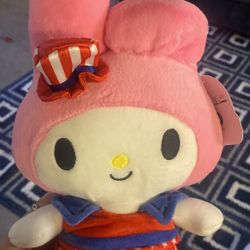 My Melody Patriotic Plush