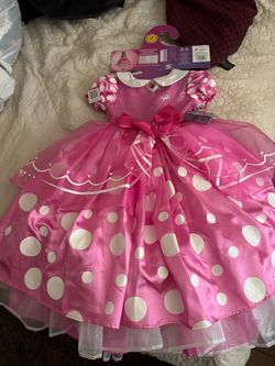 Minnie Mouse Pink Girls Costume Dress