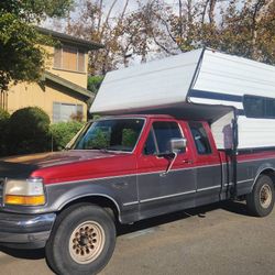 2007 Anderson Cabover Camper with 300w Solar