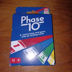 Phase 10 Card Game NIB
