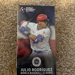 Julio Rodriguez World Baseball classic Bobble Head 