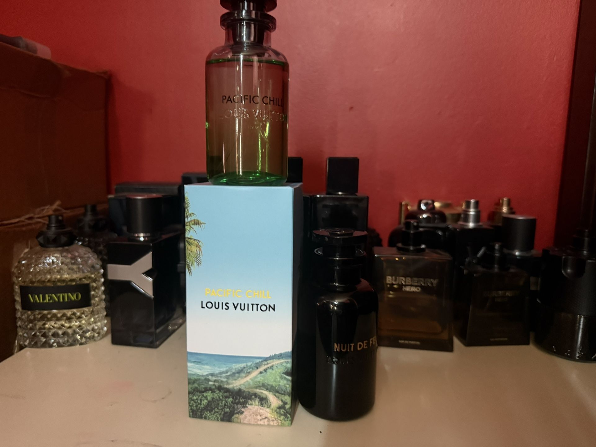 Selling My LV Pacific Chill Cologne And Nuit De Feu