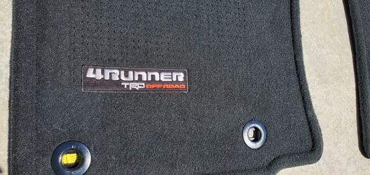 Toyota 4Runner OEM TRD Carpet Floormats